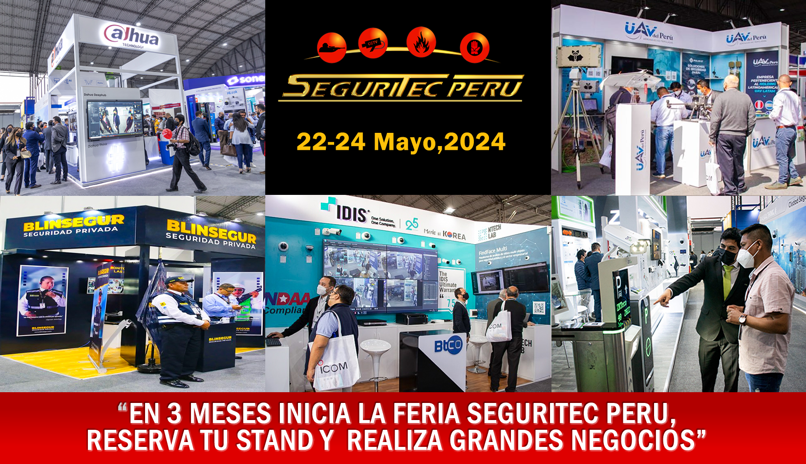 En 3 meses Inicia el Evento de Seguridad más importante de América Latina, SEGURITEC PERU 2024