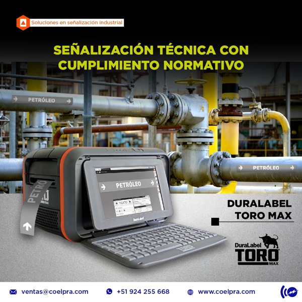 Impresora de Etiquetas DuraLabel Toro Max