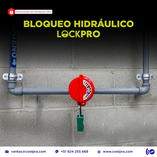 LockPro Bloqueo hidráulico LOTO