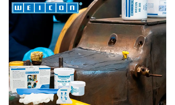 WEICON HB 300: Compuesto epóxico estructural para reparaciones críticas en operaciones mineras de alta exigencia
