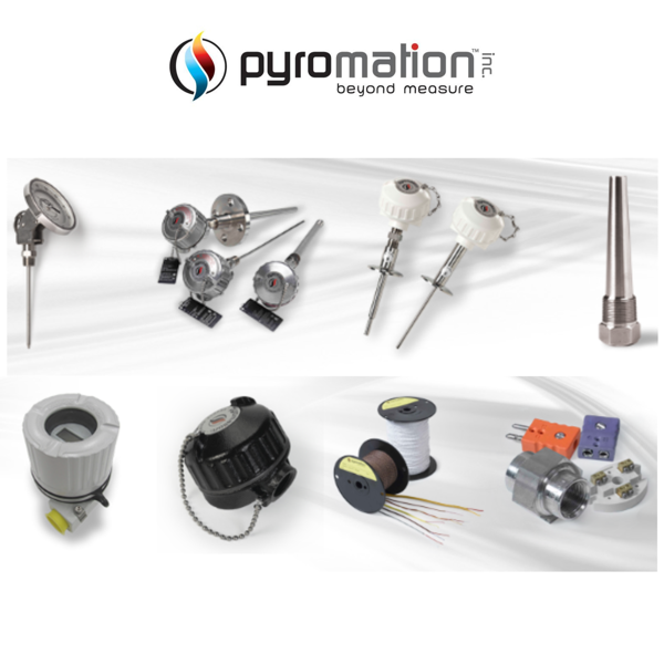 Pyromation: Sensores de Temperatura (Termocuplas & RTD’s) y accesorios