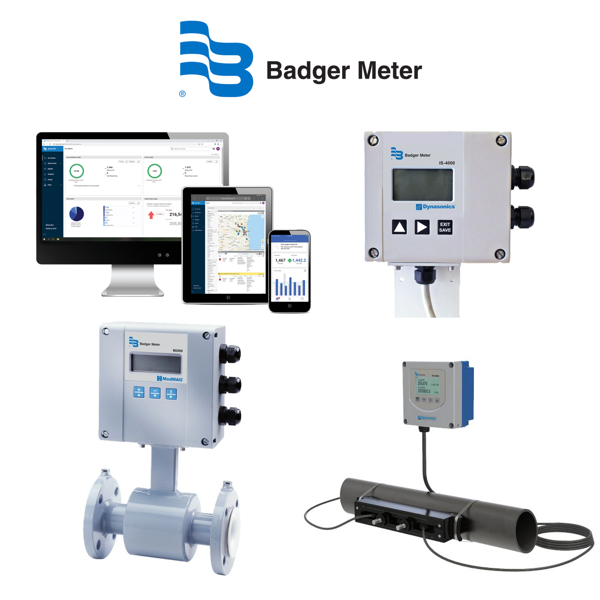 Badger Meter: Caudalímetros Electromagnéticos, Ultrasónicos y de Turbina para optimización de agua